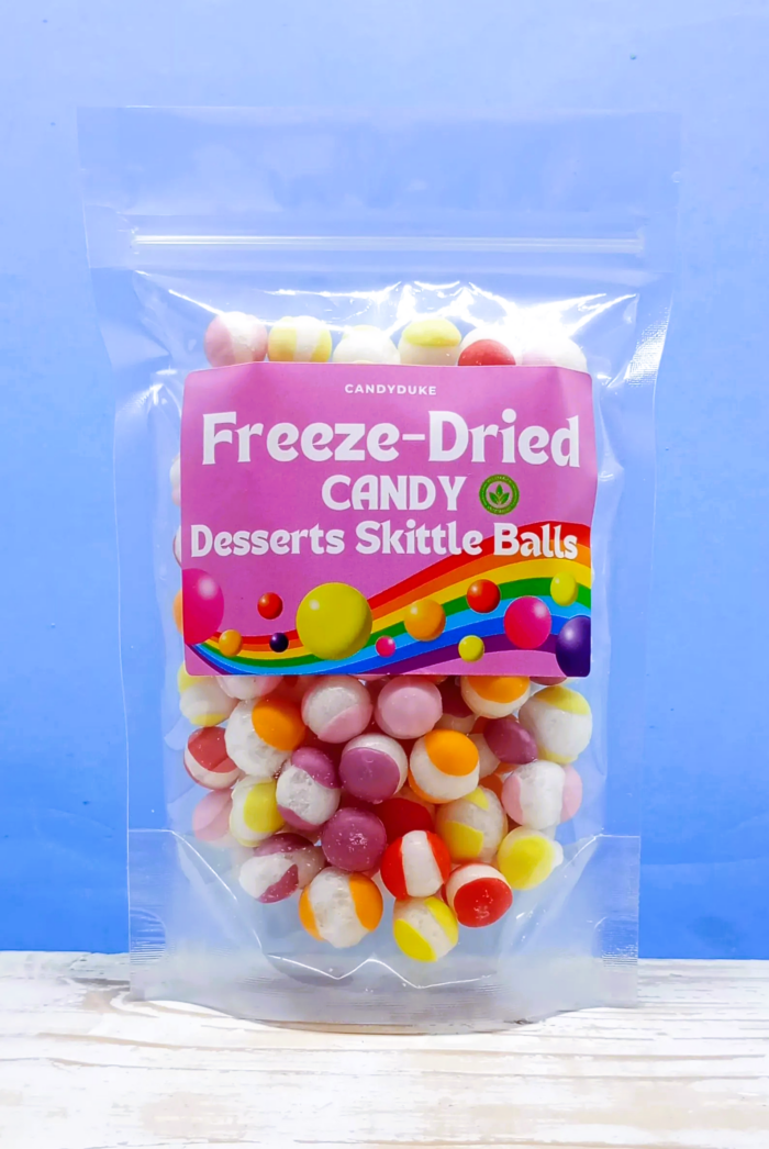 FREEZE-DRIED DESSERTS SKITTLE BALLS